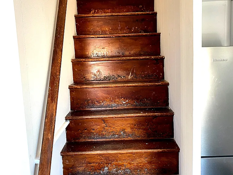 Stairs to second floor