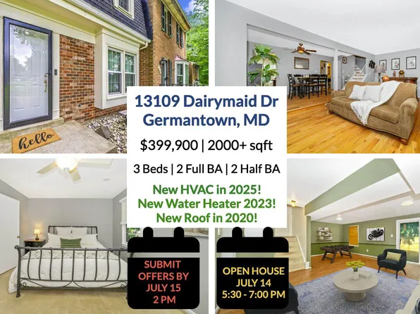 13109 Dairymaid Dr, Germantown, MD 20874