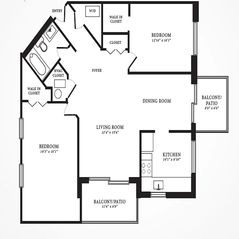 Floor plan Magnolia
