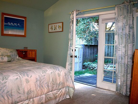 Exit to your private deck!