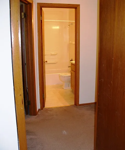 Center Ave Apt 3 upstairs hall bath_05092017