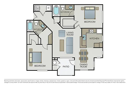 Floor plan The Huntington