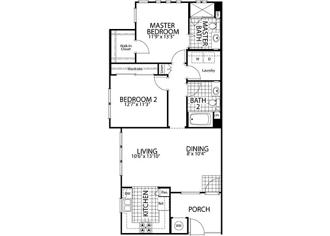 Floor plan Magnolia