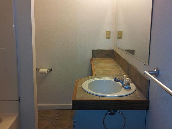 Bath with tub/shower combo