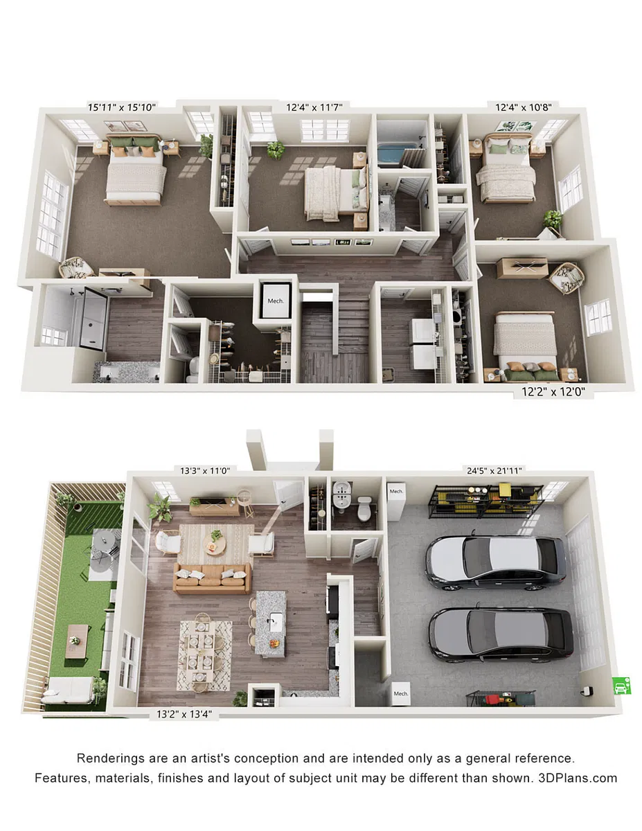 Floor plan 4A