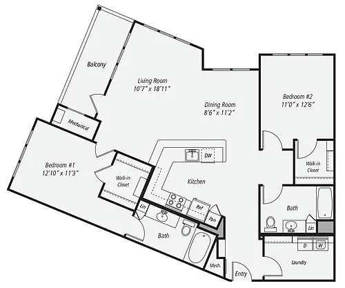 Floor plan B13-1356