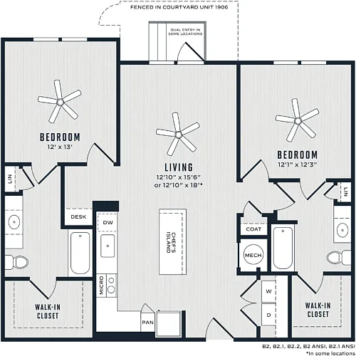 Floor plan B2
