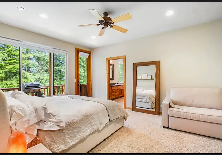 large primary bedroom