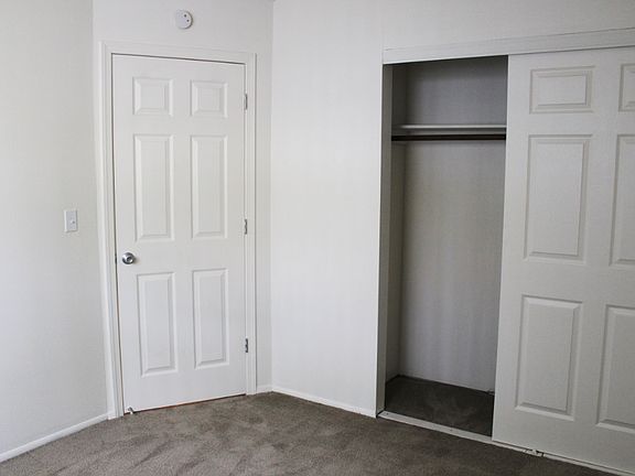 Ample closet space