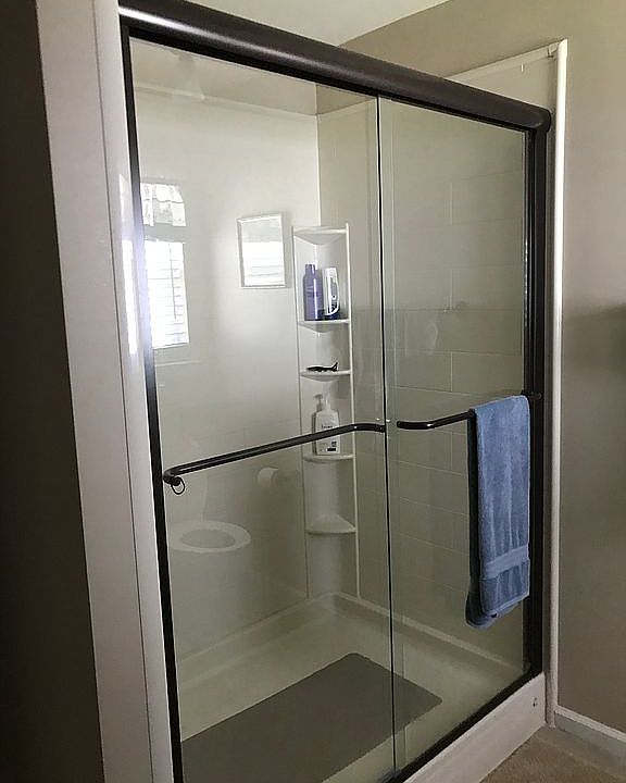 Master walk in shower