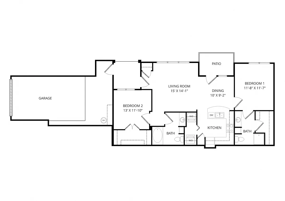 Floor plan B1