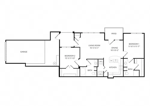 Floor plan B1