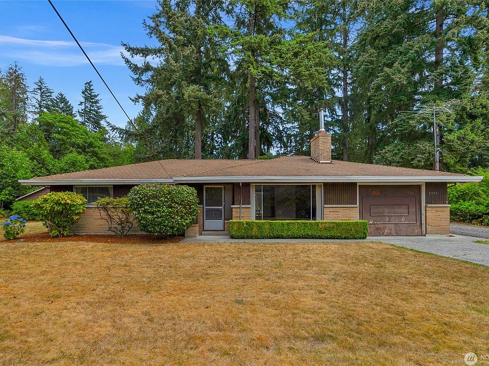 Front view of the home