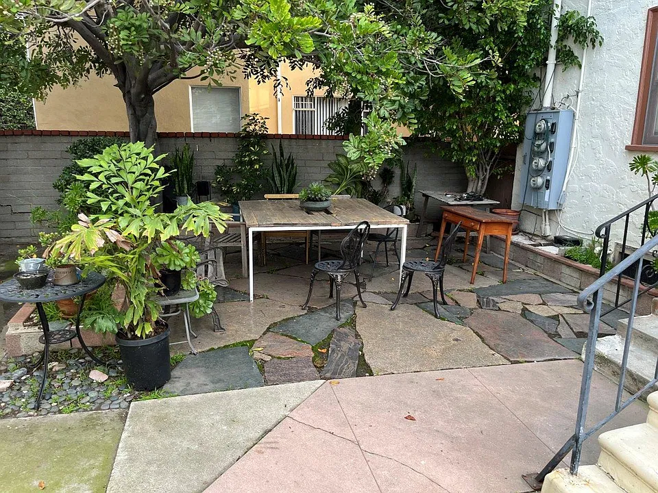 Shared patio