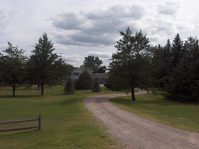 View from street, nicely set back