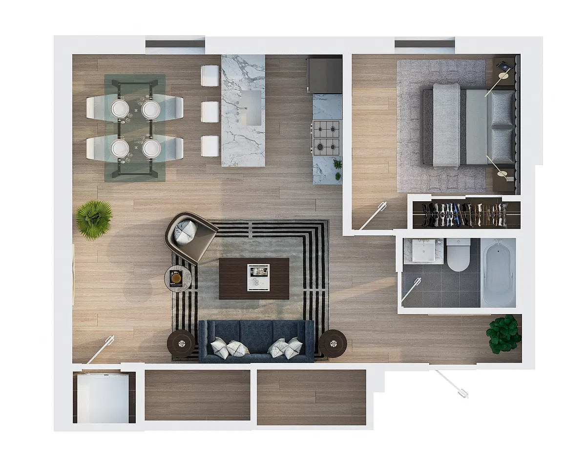 Floor plan 2G
