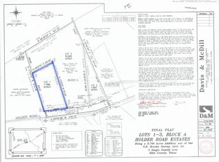 Holder Rd LOT 1, Waxahachie, TX 75165