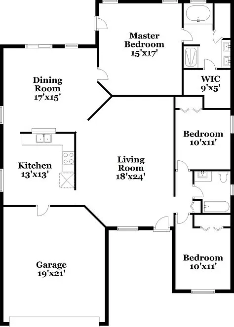 3 bed, 2.0 bath, 1784 sqft, $2,145 — Photo 2