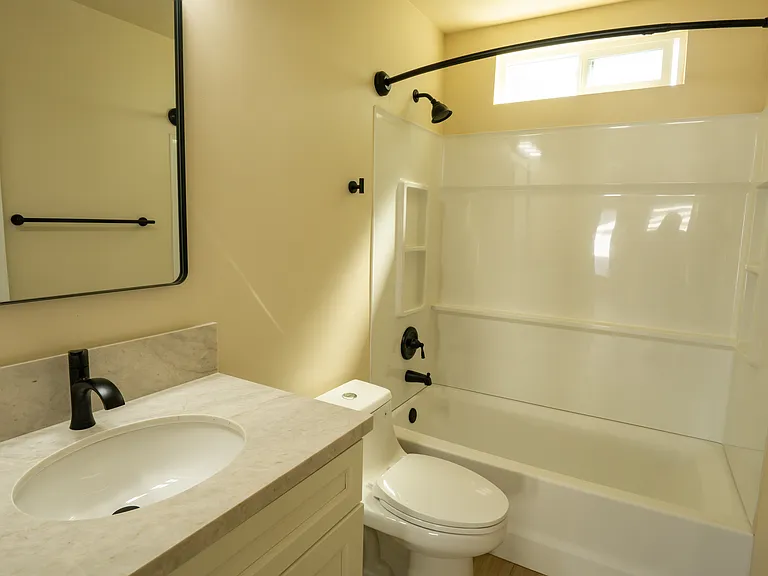 Downstairs bath.