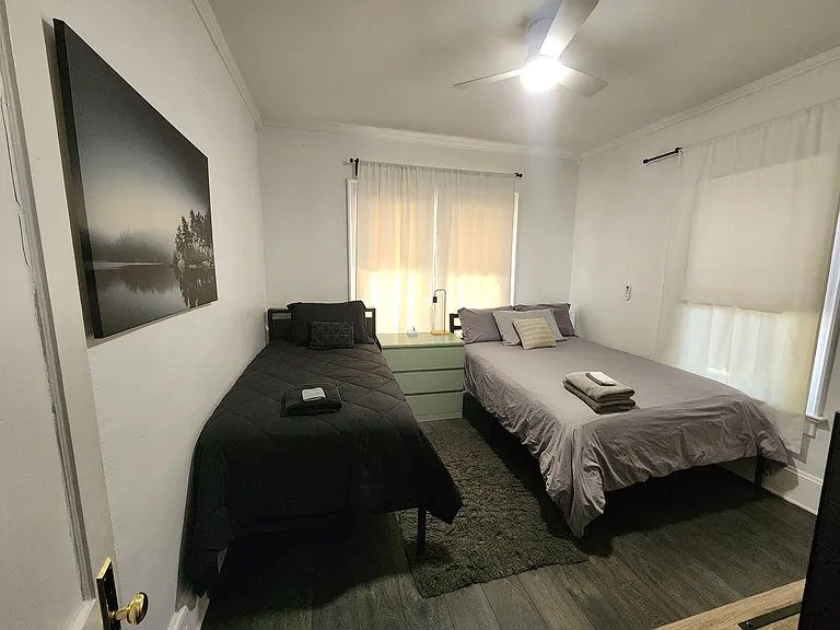 Queen and Twin Bed