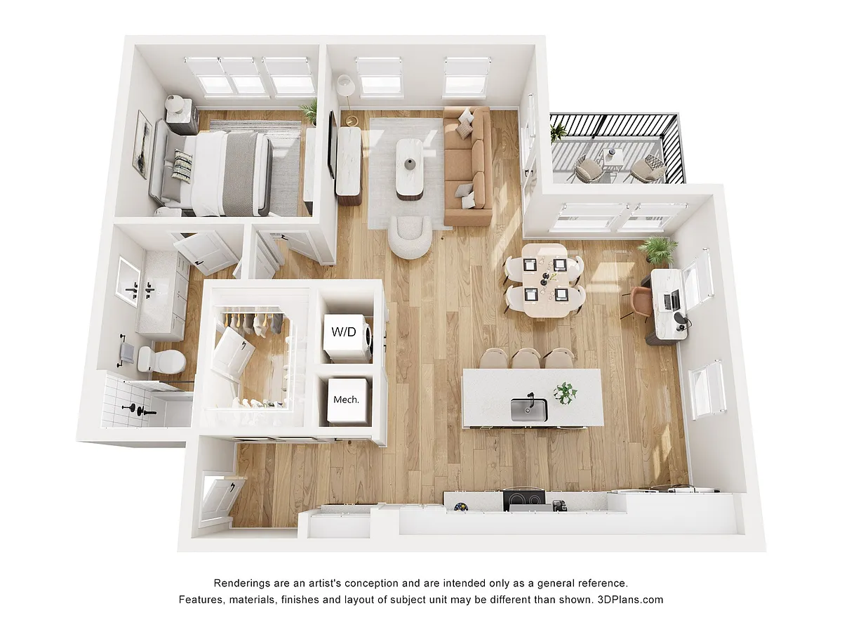 Floor plan A13