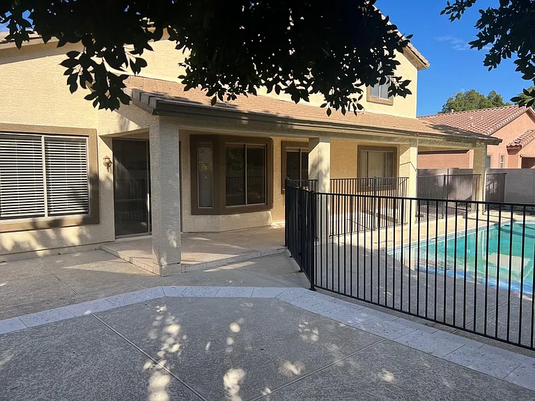 Rear Patio