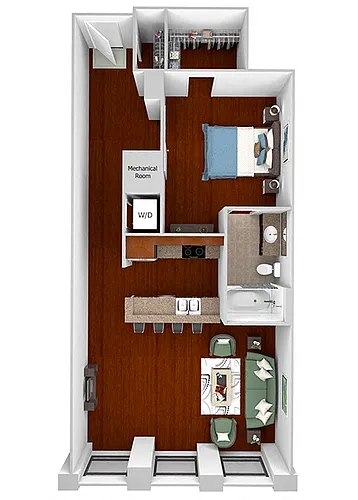Floor plan A1 (Flats)
