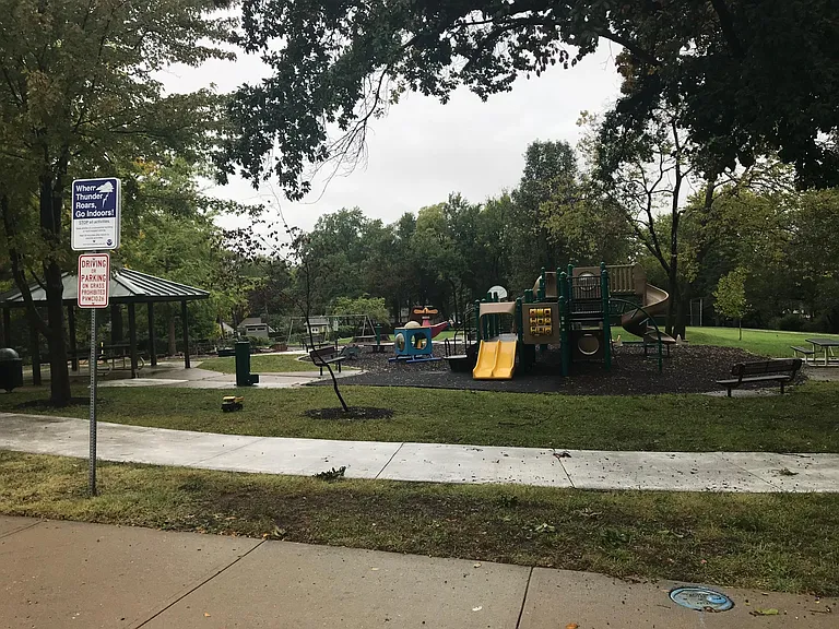 Park a block away!