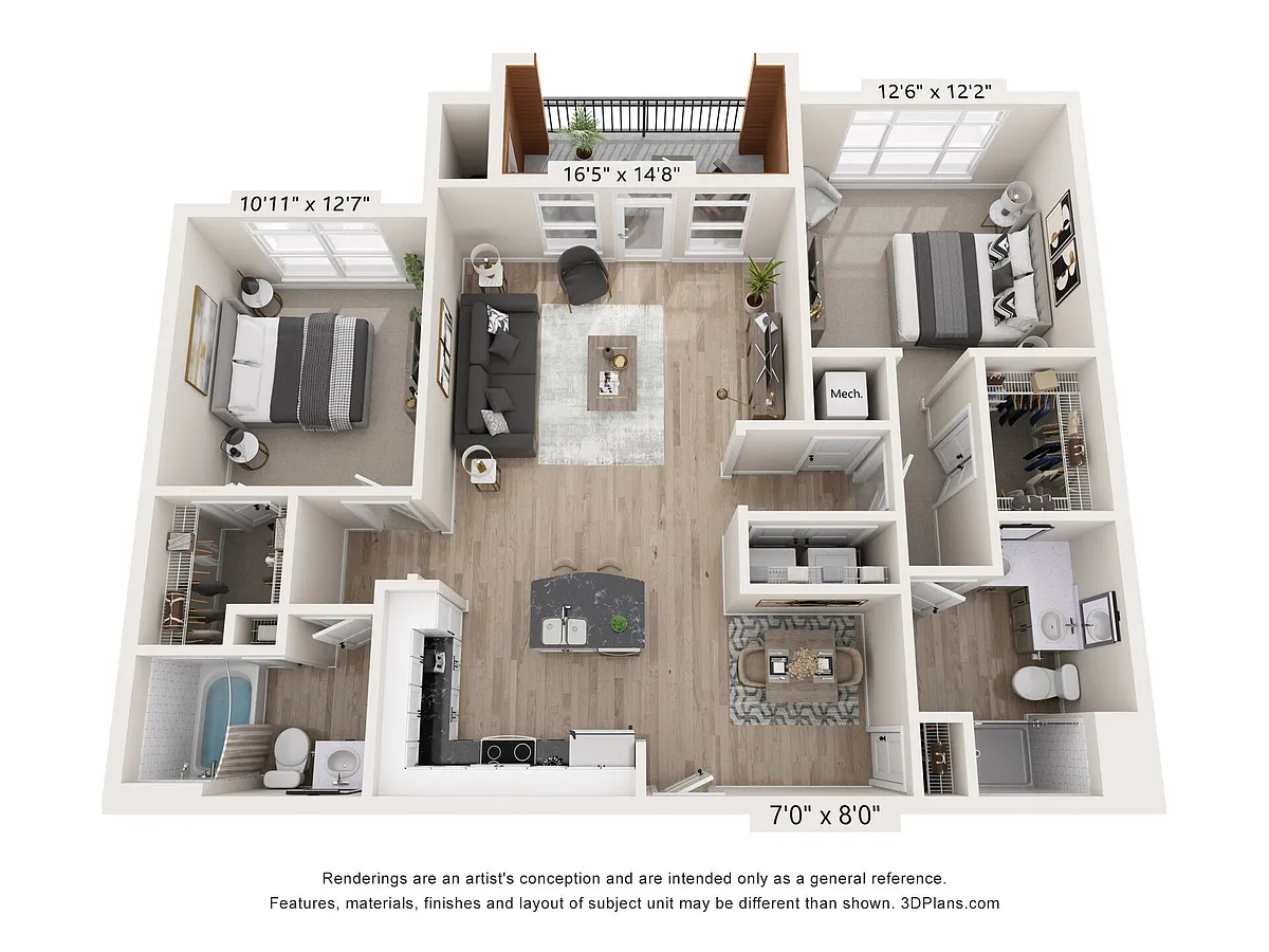 Floor plan Apex