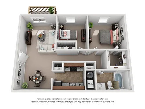 Floor plan Pinehurst