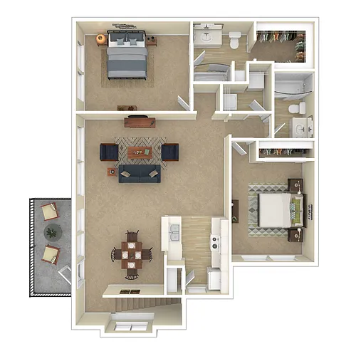 Floor plan B1