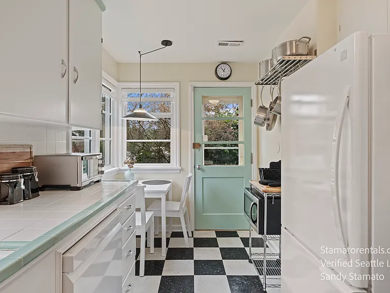 Vintage character with the conveniences of today's kitchen.