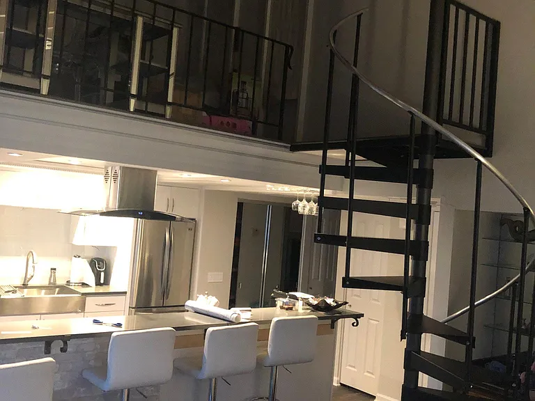 2nd bedroom loft with closet