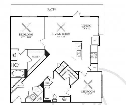 Floor plan B2