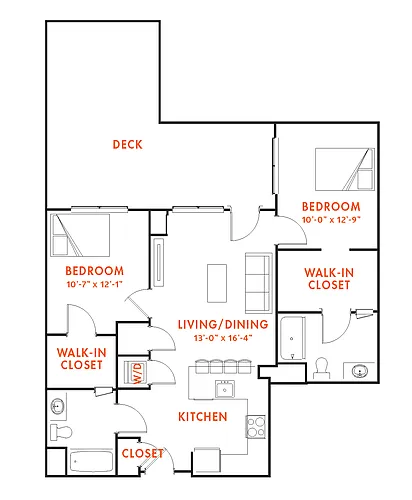 Floor plan B2CH-1