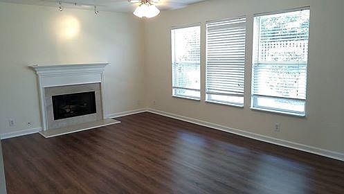 Living Room with Fireplace