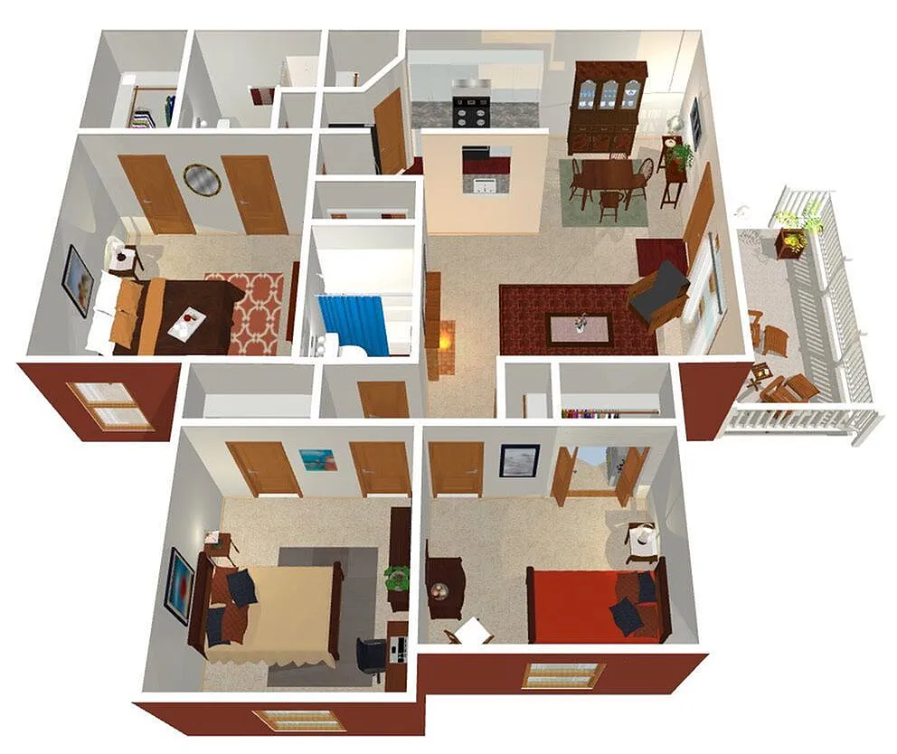 Floor plan Greenwich