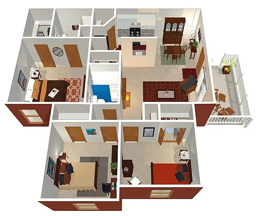 Floor plan Greenwich