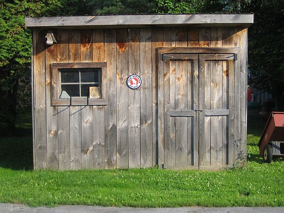 The shed my Dad built.