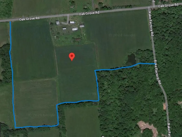 30+ acres of privacy