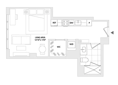 Floor plan STUDIO A9