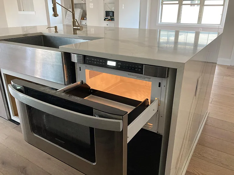 Drawer microwave