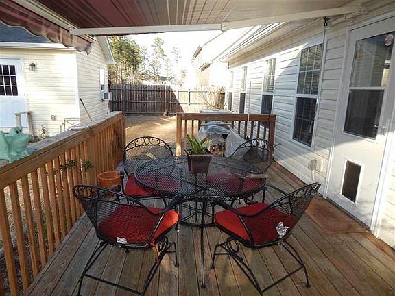 deck has awning