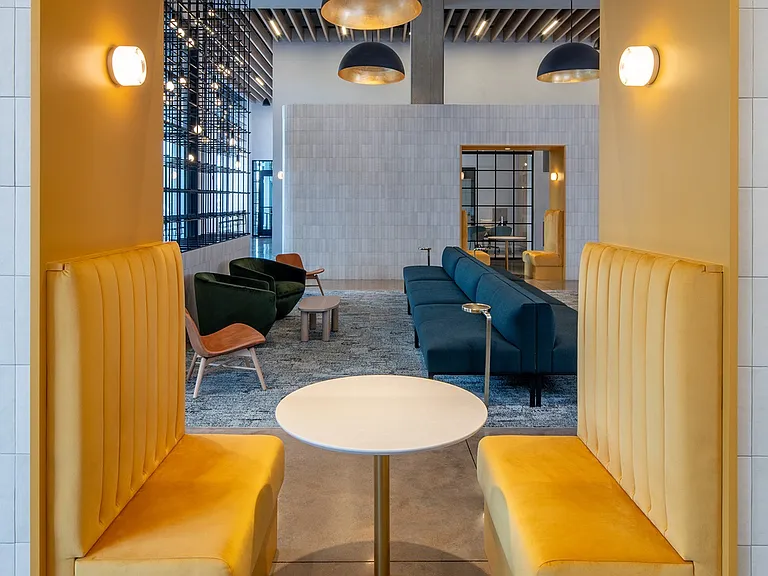Lobby Level Co-working Booths