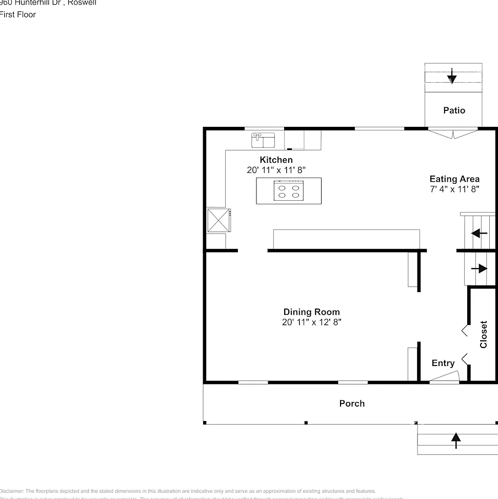 960 Hunterhill Dr Roswell, GA 30075 — Photo 4
