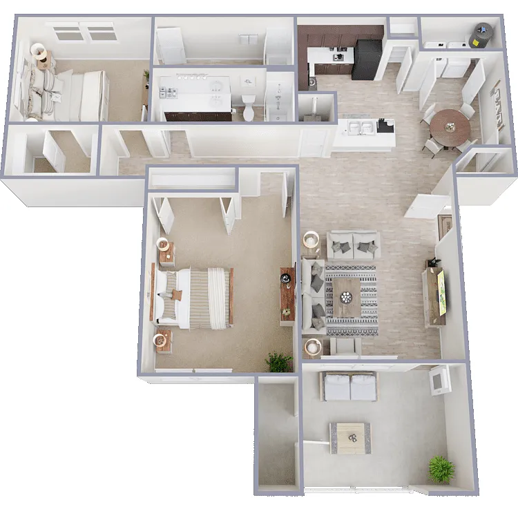 Floor plan B2