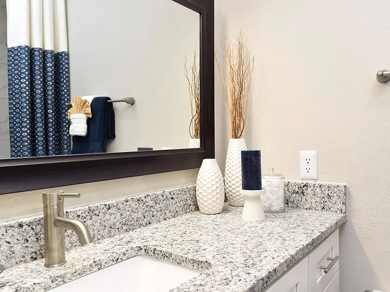 Bathroom with Granite Counters