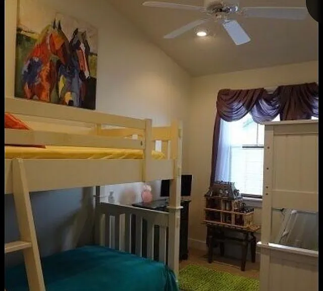 upstairs #3 bedroom with 2 twin bunks