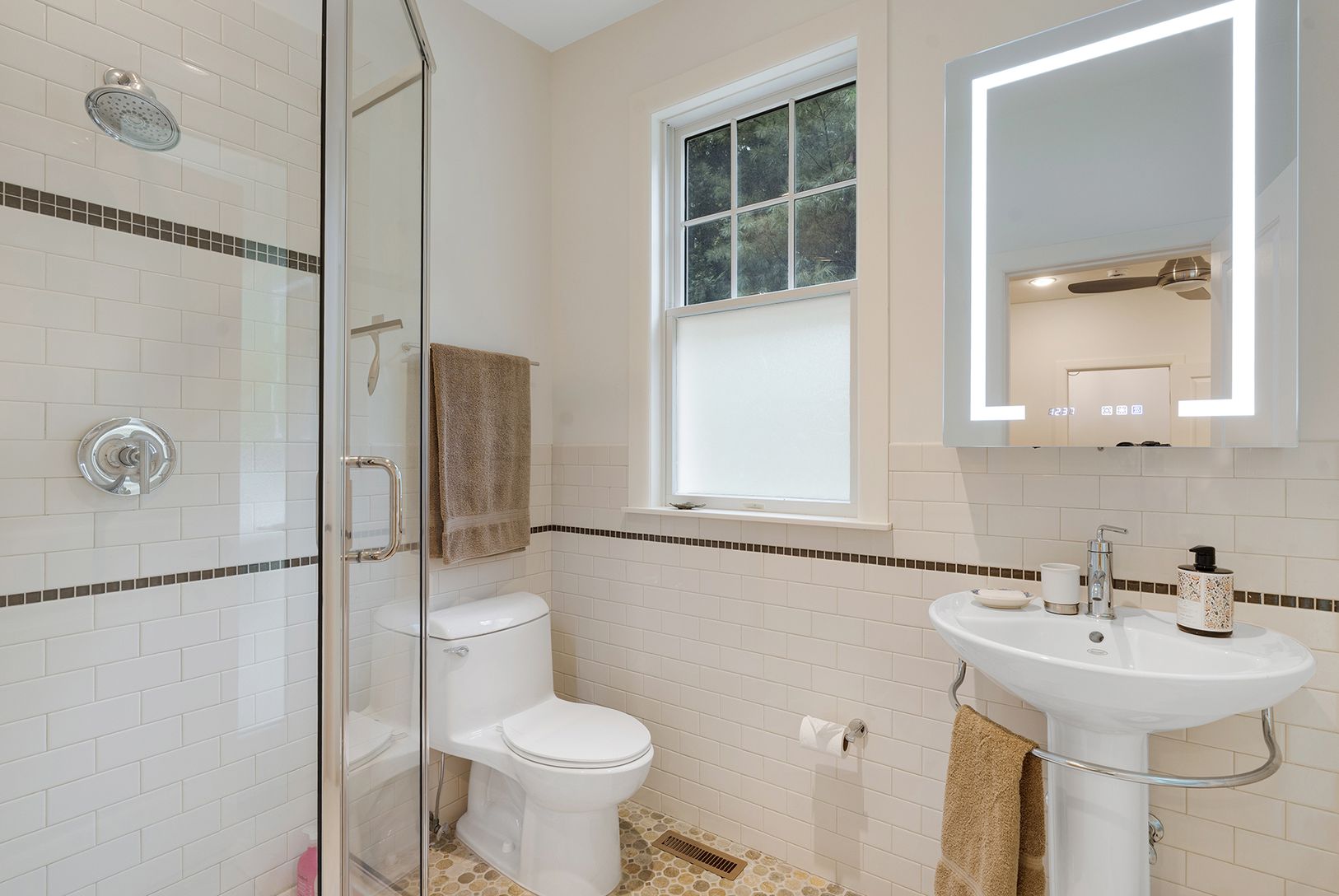 Ensuite bathroom for guest room