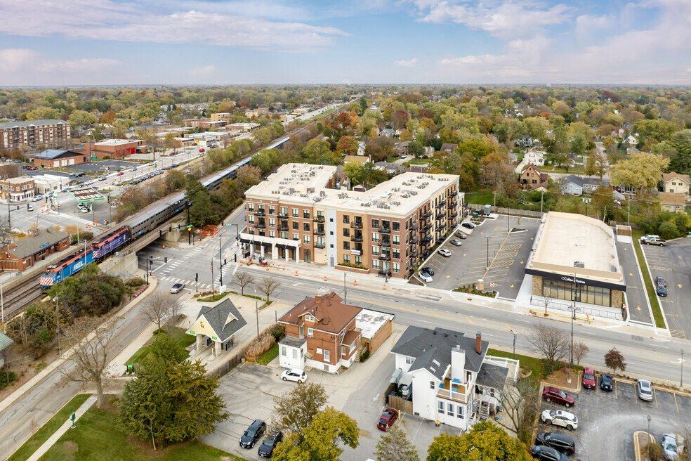 Drone overview of Lilac Station